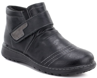 Botki damskie Unisoft 26BT02-475 czarny