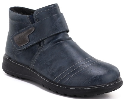 Botki damskie Unisoft 26BT02-475 granat