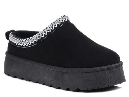 Kapcie damskie NEWS 25PA26-9248 czarny