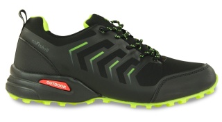 Obuwie męskie sportowe VA17022-2 black/green