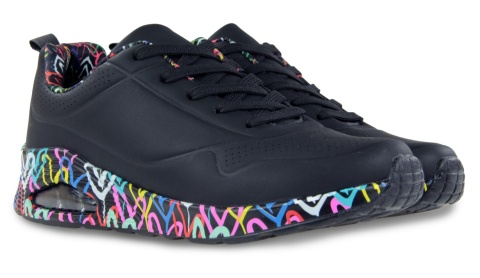 Obuwie sportowe dziecięce Camo 9008-4 black/white