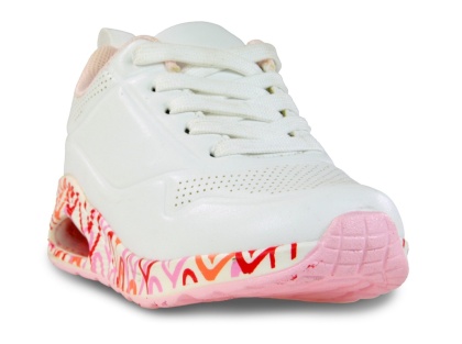 Obuwie sportowe dziecięce Camo 9008-6 white /pink