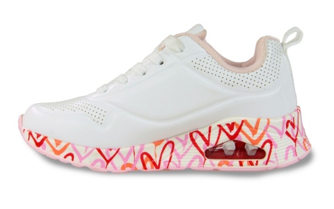 Obuwie sportowe dziecięce Camo 9008-6 white /pink