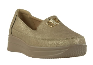 Półbuty damskie 5055-3 khaki