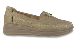 Półbuty damskie 5055-3 khaki