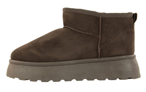Śniegowce damskie News 25BT26-9147 chocolate