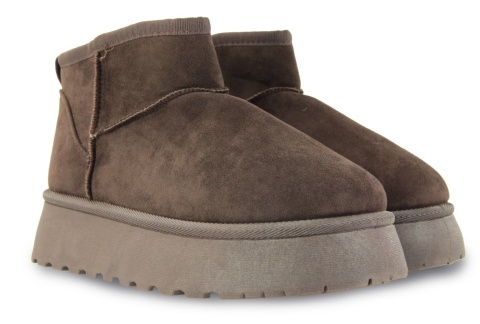 Śniegowce damskie News 25BT26-9147 chocolate