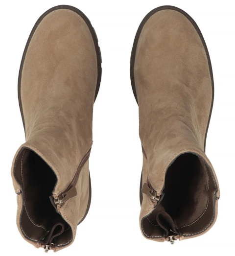 Botki damskie Filippo DBT8313/26 TP taupe