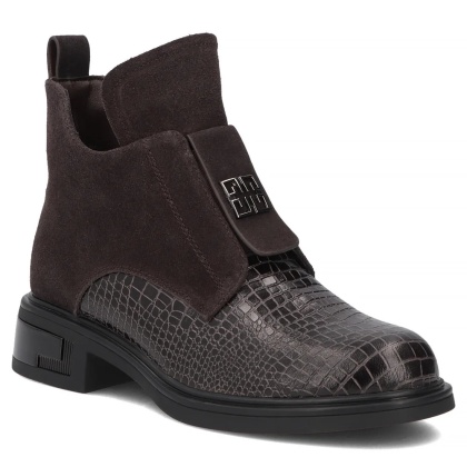 Botki damskie FilippoDBT8201/26 D.BR brąz