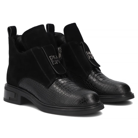 Botki damskie FilippoDBT8201/26BK czarny