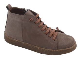 Skórzane botki damskie Ravini 8905 brąz nubuck