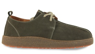 Skórzane półbuty damskie 261003 (barefoot) brąz