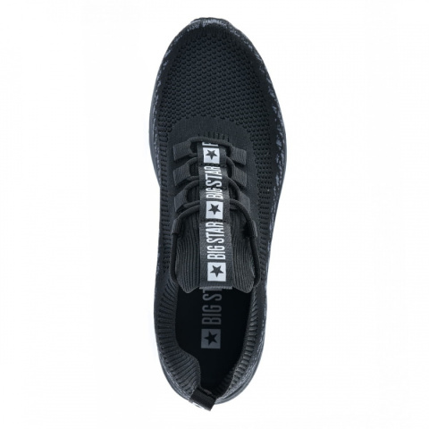 Sneakersy męskie BIG STAR JJ174167 czarne Sneakersy męskie BIG STAR JJ174167 czarne