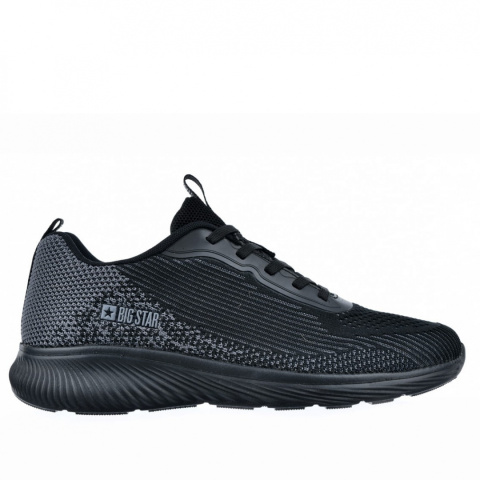 Sneakersy męskie BIG STAR JJ174283 czarne Sneakersy męskie BIG STAR JJ174283 czarne