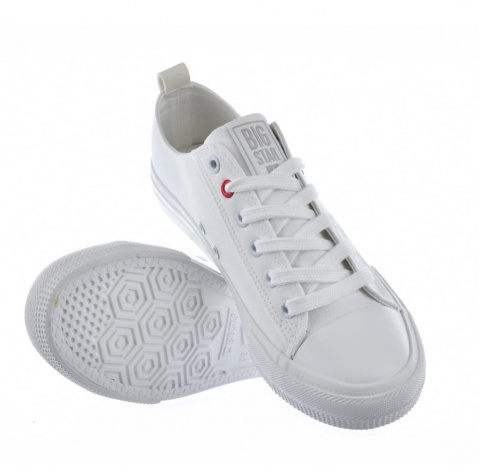 Trampki damskie BIG STAR JJ274001 białe Trampki damskie BIG STAR JJ274001 białe