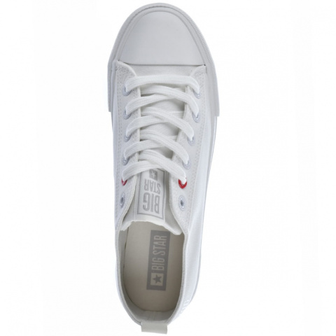 Trampki damskie BIG STAR JJ274001 białe Trampki damskie BIG STAR JJ274001 białe