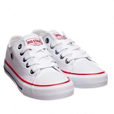 Trampki dziecięce BIG STAR FF374200 białe Trampki dziecięce BIG STAR FF374200 białe
