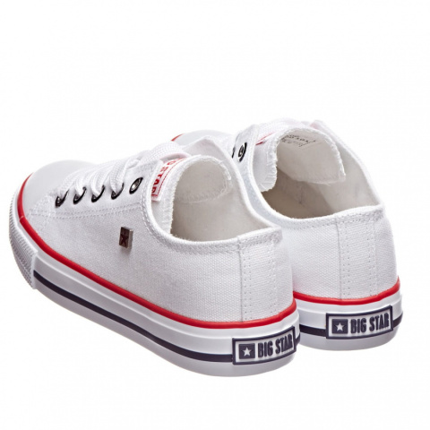 Trampki dziecięce BIG STAR FF374200 białe Trampki dziecięce BIG STAR FF374200 białe