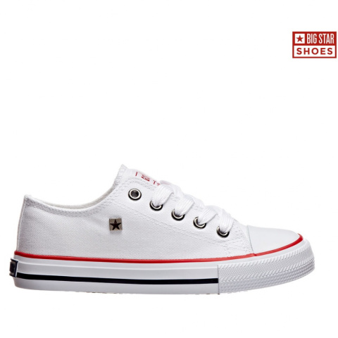 Trampki dziecięce BIG STAR FF374200 białe Trampki dziecięce BIG STAR FF374200 białe