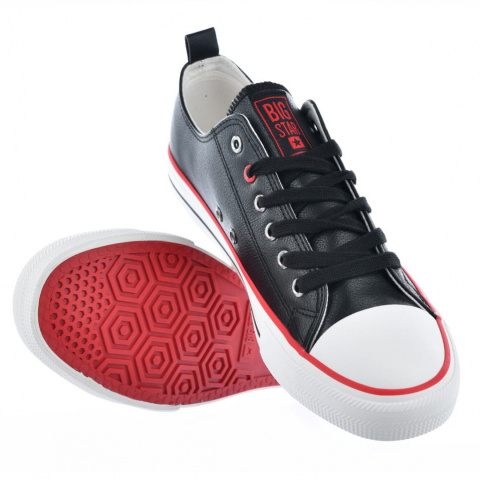 Trampki męskie BIG STAR JJ174068 czarne Trampki męskie BIG STAR JJ174068 czarne