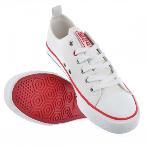 Trampki męskie BIG STAR JJ174069 białe Trampki męskie BIG STAR JJ174069 białe