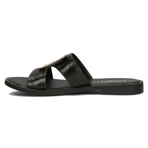 Klapki damskie Filippo DK3703/22 BK czarne Klapki damskie Filippo DK3703/22 BK czarne