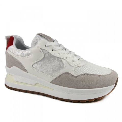 Sneakersy damskie Sixth Sens Paris R165 białe Sneakersy damskie Sixth Sens Paris R165 białe