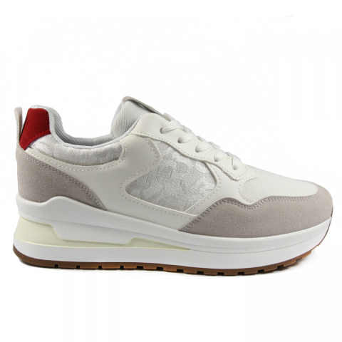 Sneakersy damskie Sixth Sens Paris R165 białe Sneakersy damskie Sixth Sens Paris R165 białe