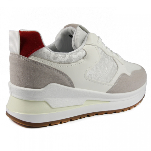 Sneakersy damskie Sixth Sens Paris R165 białe Sneakersy damskie Sixth Sens Paris R165 białe