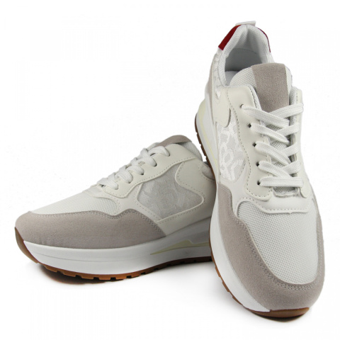 Sneakersy damskie Sixth Sens Paris R165 białe Sneakersy damskie Sixth Sens Paris R165 białe