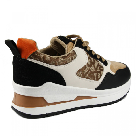 Sneakersy damskie Sixth Sens Paris R165 czarne Sneakersy damskie Sixth Sens Paris R165 czarne