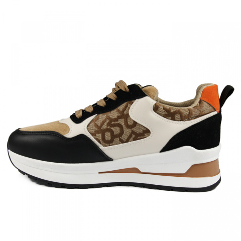 Sneakersy damskie Sixth Sens Paris R165 czarne Sneakersy damskie Sixth Sens Paris R165 czarne