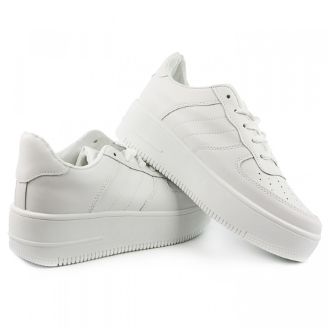 Sneakersy damskie Sixth Sens Paris R60 białe Sneakersy damskie Sixth Sens Paris R60 białe