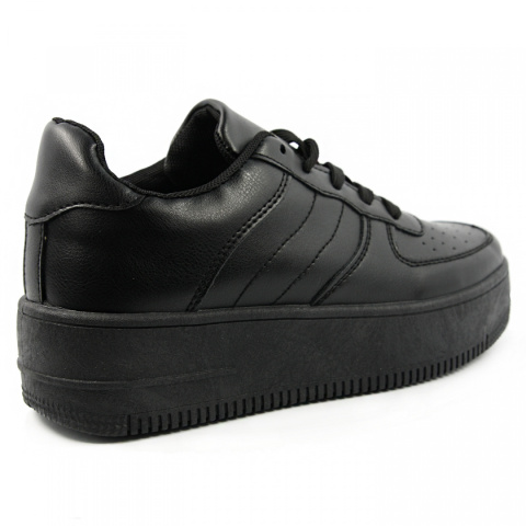 Sneakersy damskie Sixth Sens Paris R60 czarne Sneakersy damskie Sixth Sens Paris R60 czarne