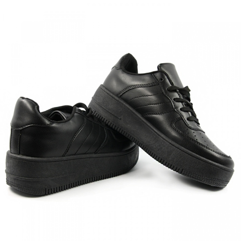 Sneakersy damskie Sixth Sens Paris R60 czarne Sneakersy damskie Sixth Sens Paris R60 czarne