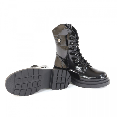 Botki damskie Cabin H2167A czarne