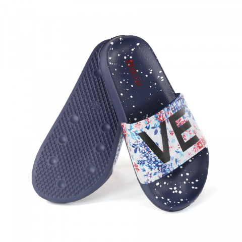 Klapki damskie Big Star DD274A257 granatowe Klapki damskie Big Star DD274A257 granatowe