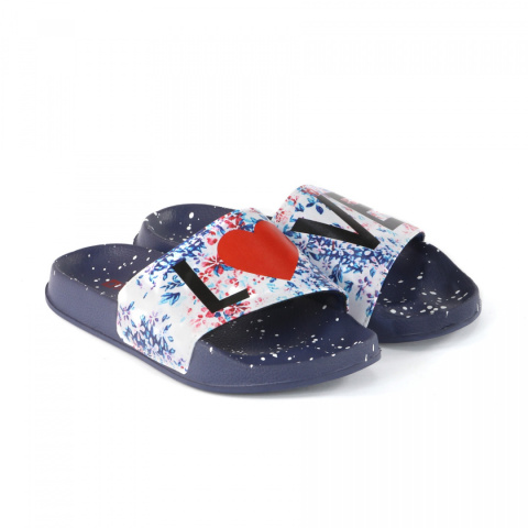 Klapki damskie Big Star DD274A257 granatowe Klapki damskie Big Star DD274A257 granatowe