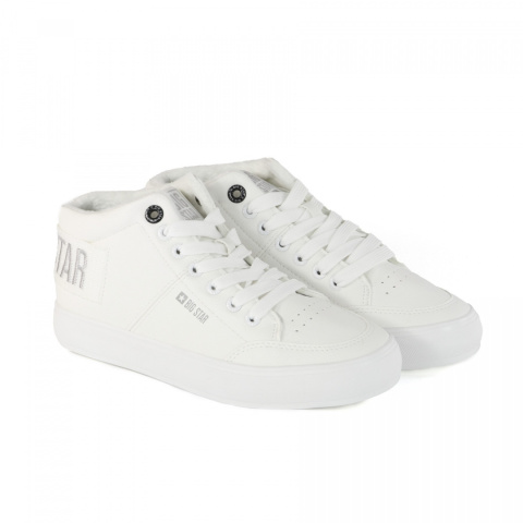 Sneakersy damskie Big Star Shoes EE274352 białe Sneakersy damskie Big Star Shoes EE274352 białe