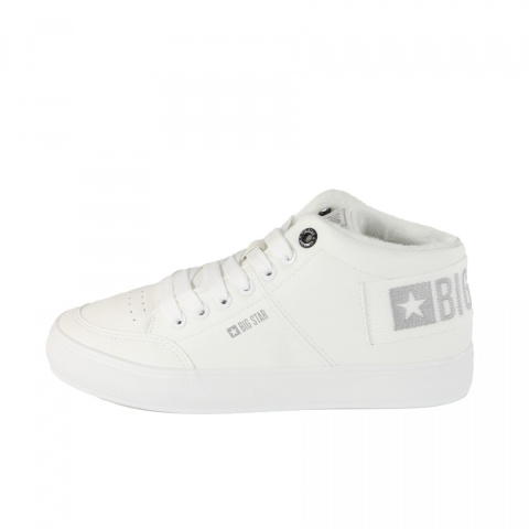 Sneakersy damskie Big Star Shoes EE274352 białe Sneakersy damskie Big Star Shoes EE274352 białe