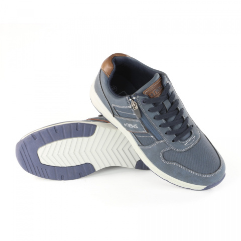 Sneakersy męskie News 20MN20-3309 granatowe Sneakersy męskie News 20MN20-3309 granatowe
