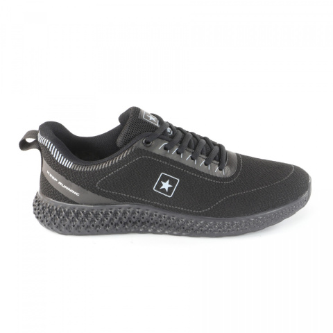 Sneakersy męskie News 22MN37-4920 czarne Sneakersy męskie News 22MN37-4920 czarne