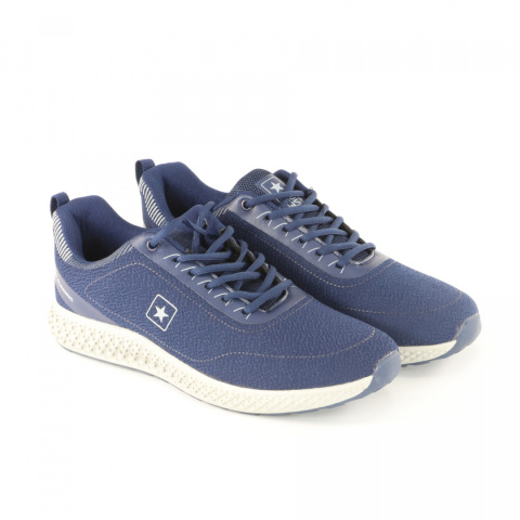 Sneakersy męskie News 22MN37-4920 granatowe Sneakersy męskie News 22MN37-4920 granatowe
