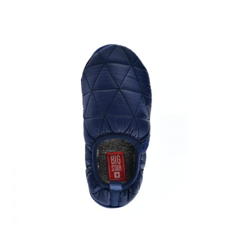 Kapcie damskie Big Star Shoes KK274605 granatowe Kapcie damskie Big Star Shoes KK274605 granatowe