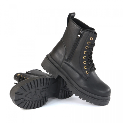 Workery damskie News 22BT26-5020 czarne