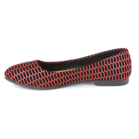 Baleriny damskie Sport BR02-3 czarno/czerowony Baleriny damskie Sport BR02-3 czarno/czerowony