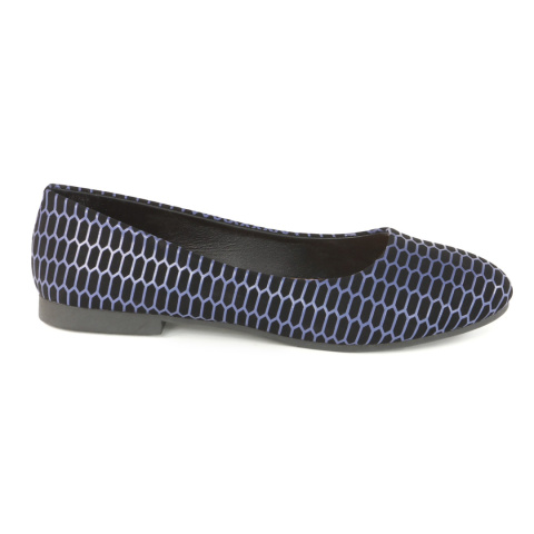 Baleriny damskie Sport BR02-5 czarno/niebieskie Baleriny damskie Sport BR02-5 czarno/niebieskie