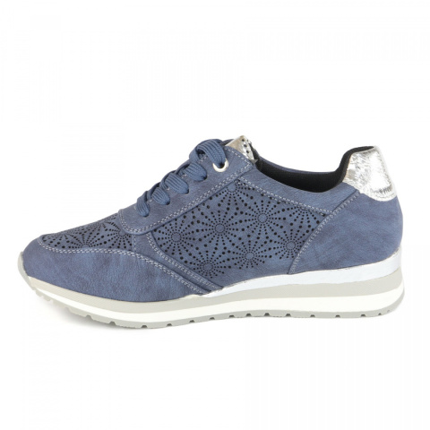 Sneakersy damskie Jezzi RMR2169-1 niebieski Sneakersy damskie Jezzi RMR2169-1 niebieski