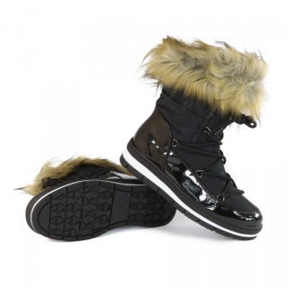 Śniegowce damskie A806-1 czarne