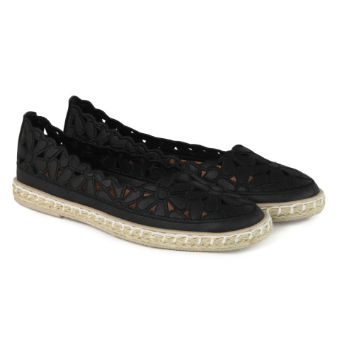 Espadryle Evento 3714-1 czarne